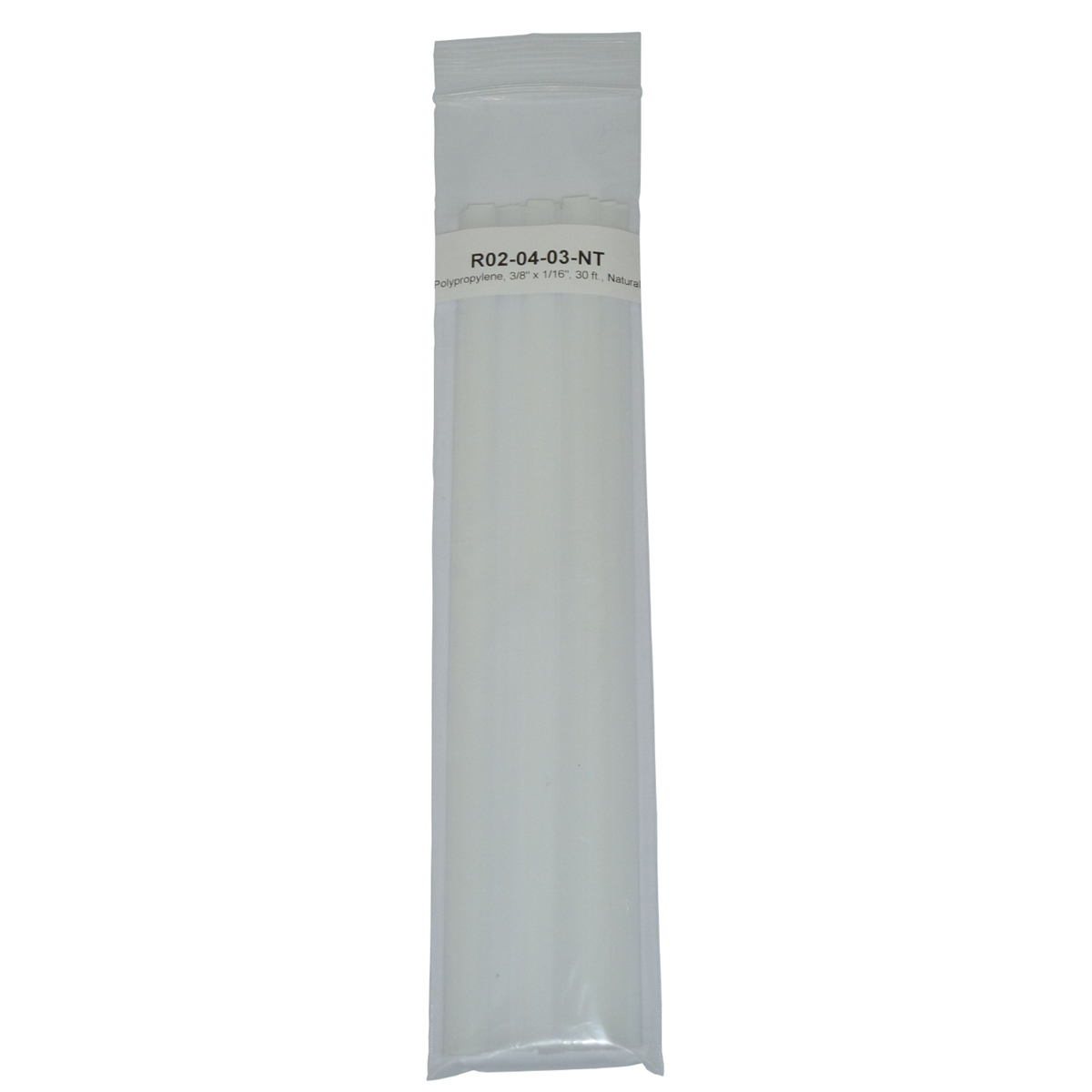 URER02-04-03-NT 30 ft. 0.38 x 0.06 in.  Polypropylene Plastic Welding Strip, Natural