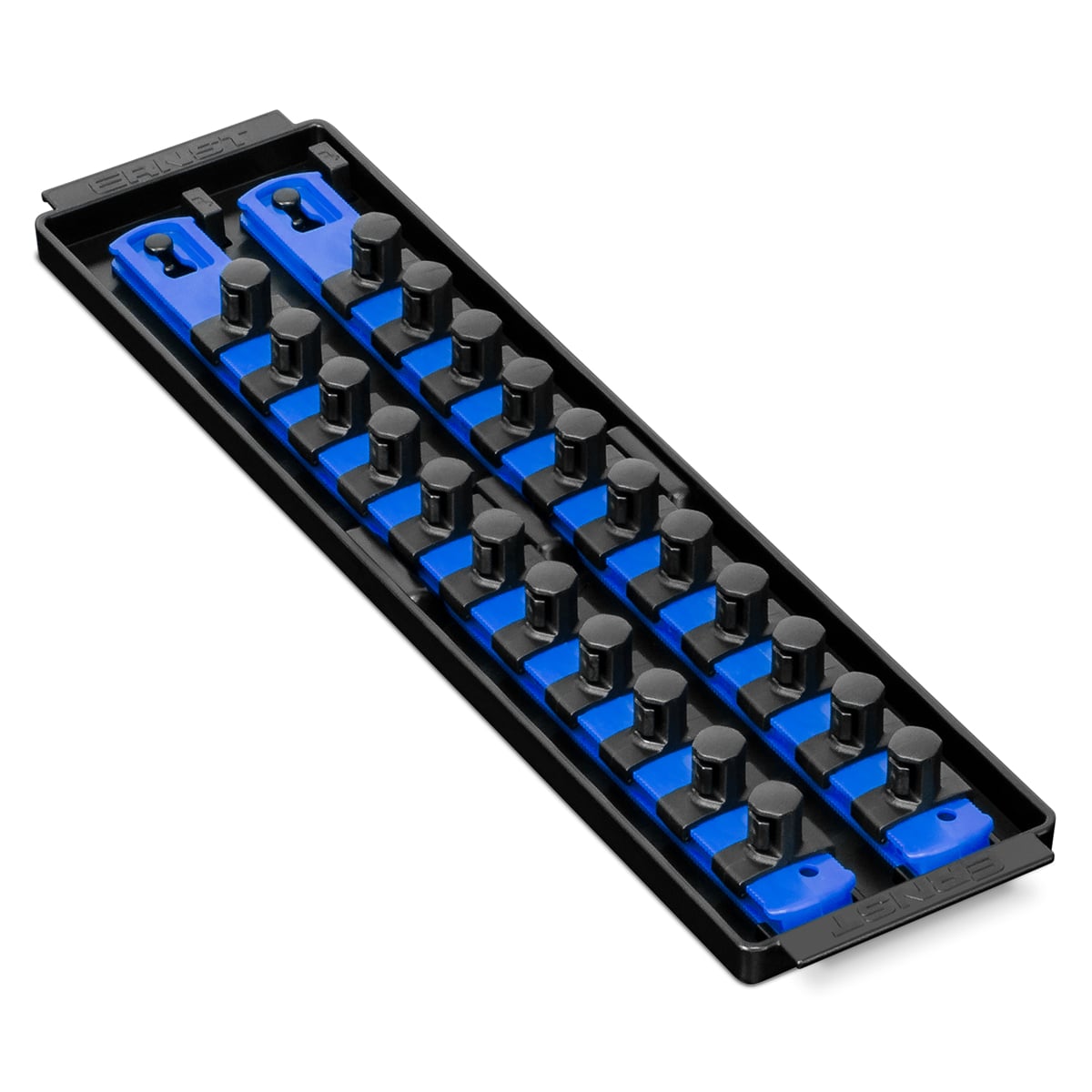 ERN8497 13 in. 2-Rail Twist Lock Socket Boss, Blue - 0.5 in.