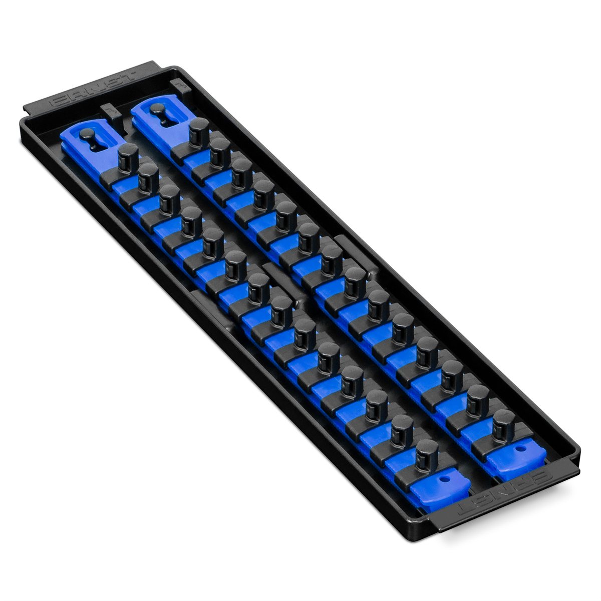 ERN8496 13 in. 2 Rail Twist Lock Socket Boss, Blue - 0.375 in.