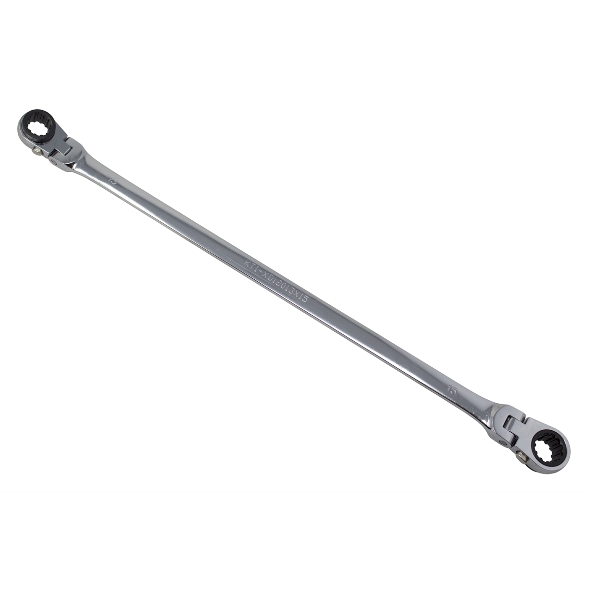 Picture of K Tool KTIXD12013X15 13 x 15 mm 120 Tooth Double Flex Ratcheting Wrench