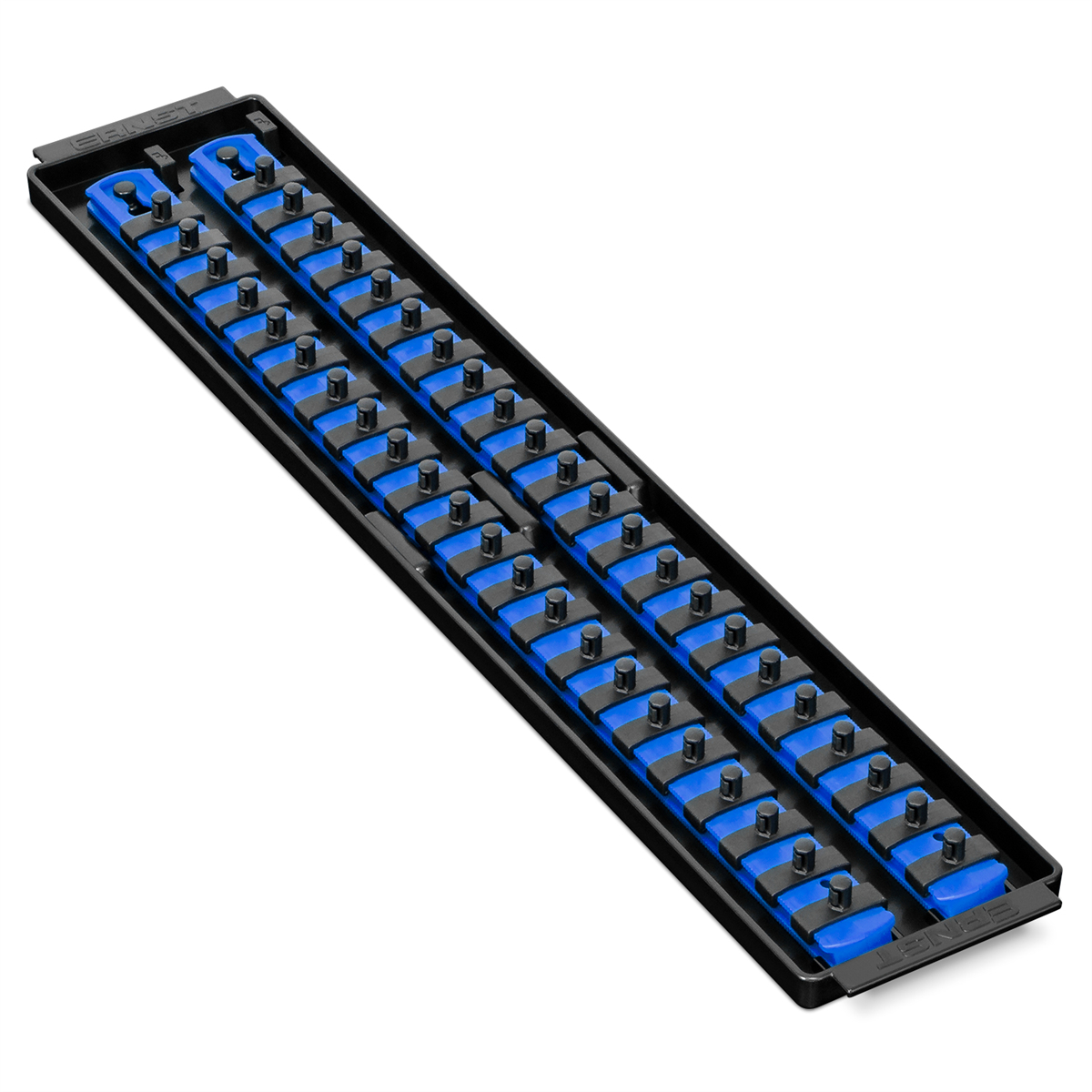 ERN8455 18 in. 2 Rail Twist Lock Boss 1 Socket, Blue - 0.25 in.