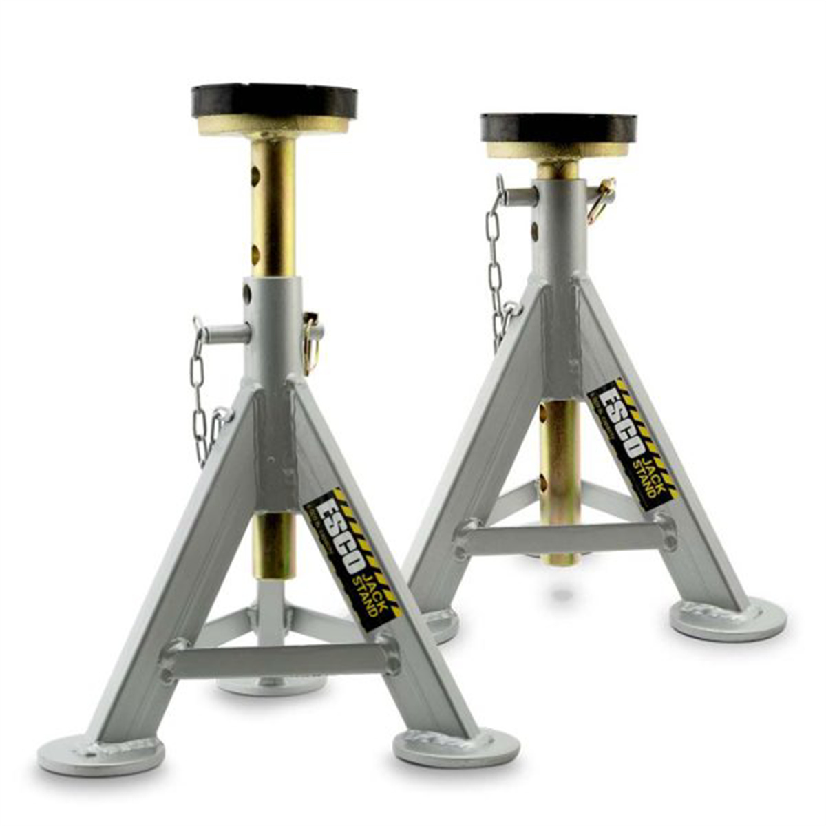 Esco Equipment 10498-PAIR Jack Stand Kit (Pair), 3 Ton Weight Capacity