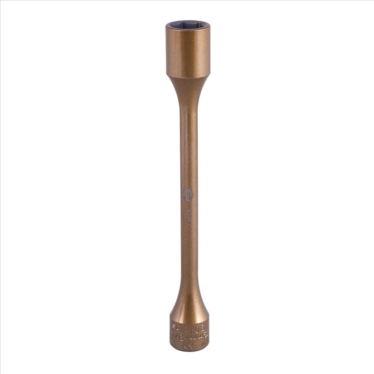 American Forge & Foundry INT40212 0.5 in. x 19 mm, 90 ft. & lbs Torque Limiting Socket - Gold