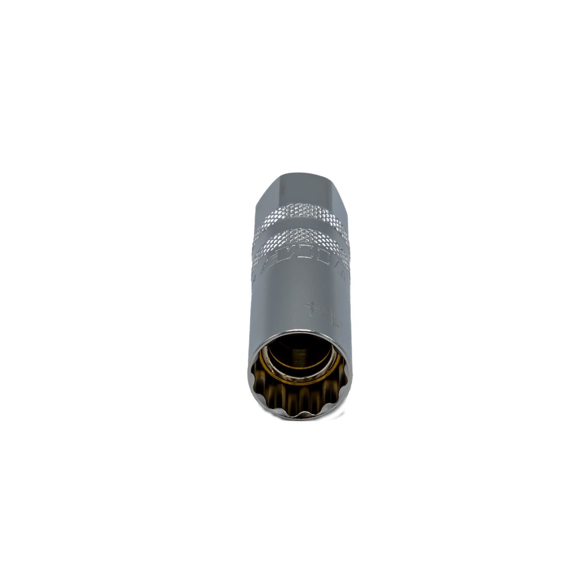 VIMMSPMTWU14M 14 mm x 0.37 in. Drive 12 Point Magnetic Thin Wall Spring-Loaded UJ Spark Plug Socket