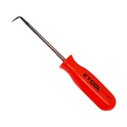 K Tool 70073 AngLED Miniature Pick, 90 Degree, with Neon Orange Handle