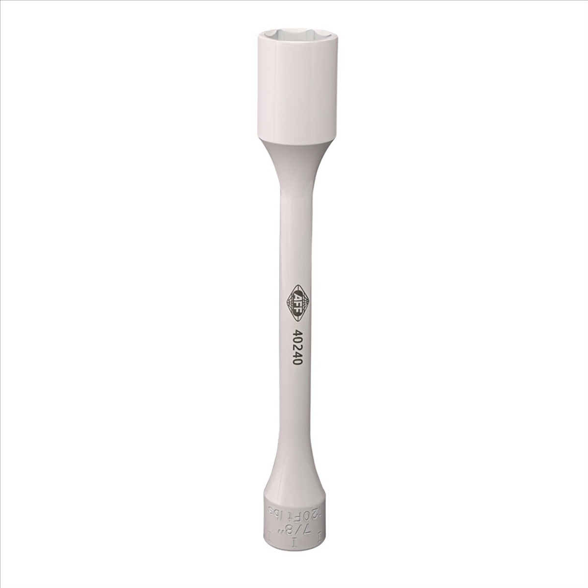 American Forge & Foundry INT40240 0.5 in. x 22 mm, 120 ft. & lbs Torque Limiting Socket - White