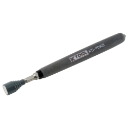 K Tool 70903 Magnetic Retrieving Tool, 14 lb Pull, Extends from 6-1/2" to 32", Comfort Grip