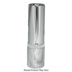 0.37 in. Drive Deep Chrome Spline Socket - 11 mm
