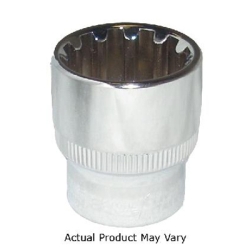 0.37 in. Drive Chrome Spline Socket - 0.81 in.