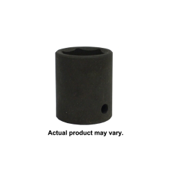 K Tool International KTI-38124 0.5 in. Drive 6 Point Impact Socket, 24 mm
