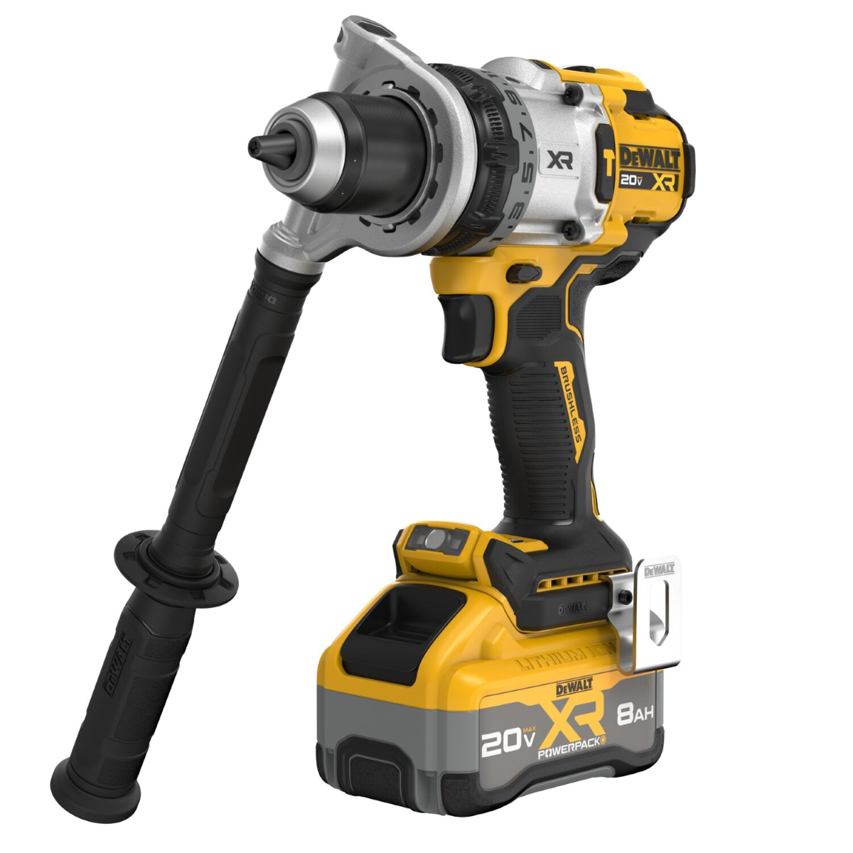 Picture of Dewalt DWTDCD1007B 0.5 in. 20V Max XR Brushless Cordless 3-Speed Hammer Drill - Tool Only