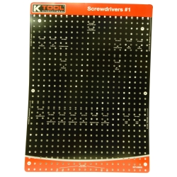 K Tool International KTI-OL0809 Overlay for Screw Driver Display