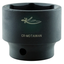 K Tool International KTI-33144 0.5 in. Drive Standard 6 Point Impact Socket, 1.37 in.