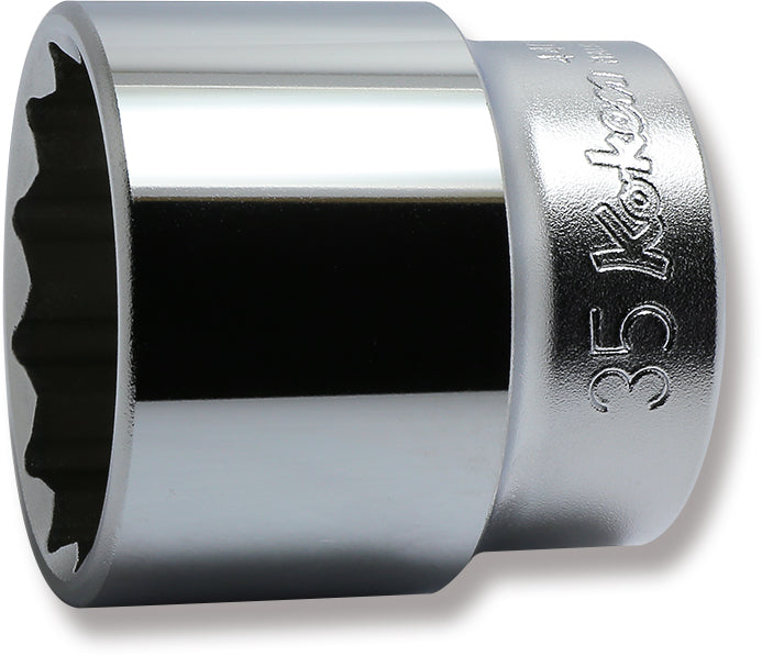 Picture of Ko-ken USA KKN4405M-35 35 mm 0.5 in. Square Drive 12 Point Socket - 47 mm