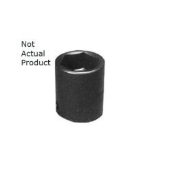 K Tool International KTI-34154 0.75 in. Drive Shallow 6 Point Impact Socket, 1.68 in.