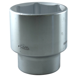 K Tool International KTI-24166 0.75 in. Drive Standard 6 Point Chrome Socket, 2.06 in.