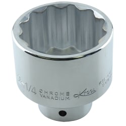 0.75 in. Drive 12 point 2.25 in. Short Socket