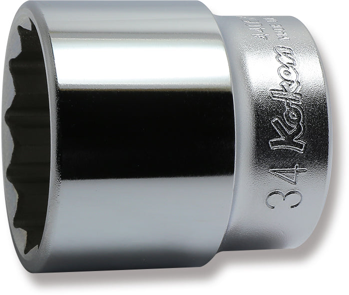 Picture of Ko-ken USA KKN4405M-34 34 mm 0.5 in. Square Drive 12 Point Socket - 47 mm