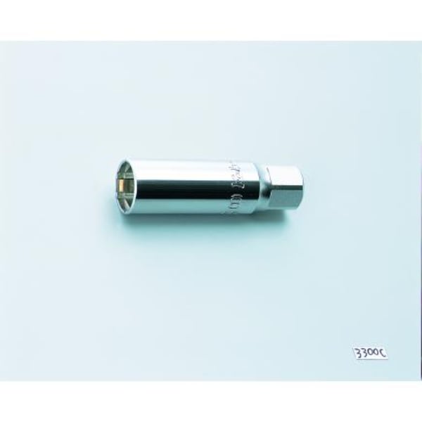 KKN3300C-14 14 mm 6-Point 0.37 Square Drive Clip-Type Spark Plug Socket