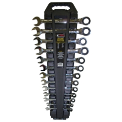 SAE Ratcheting Reversible Wrench Set