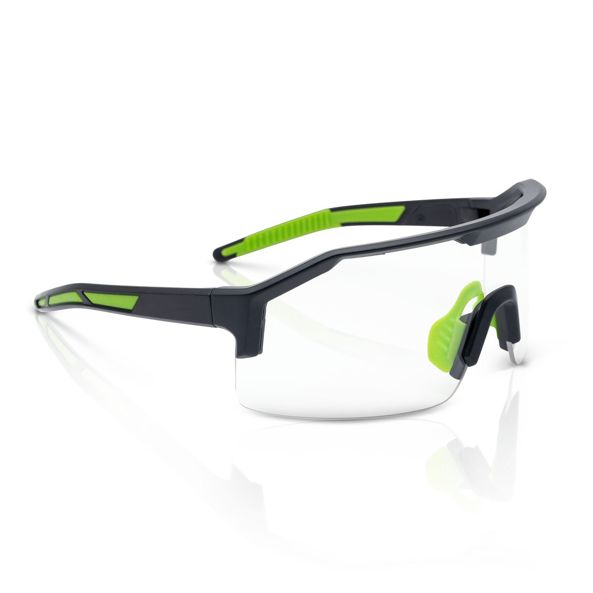 MAXVIEW Plus Anti-Fog Safety Glasses - Clear Lens - Black Frame - Lightweight Design
