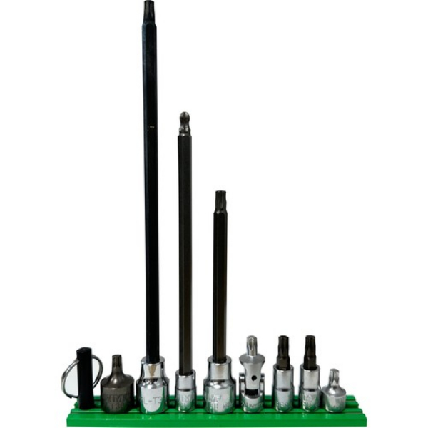 Picture of VIM Tools VIMT30X8 T30 Torx Driver Master Set&#44; Black - 8 Piece