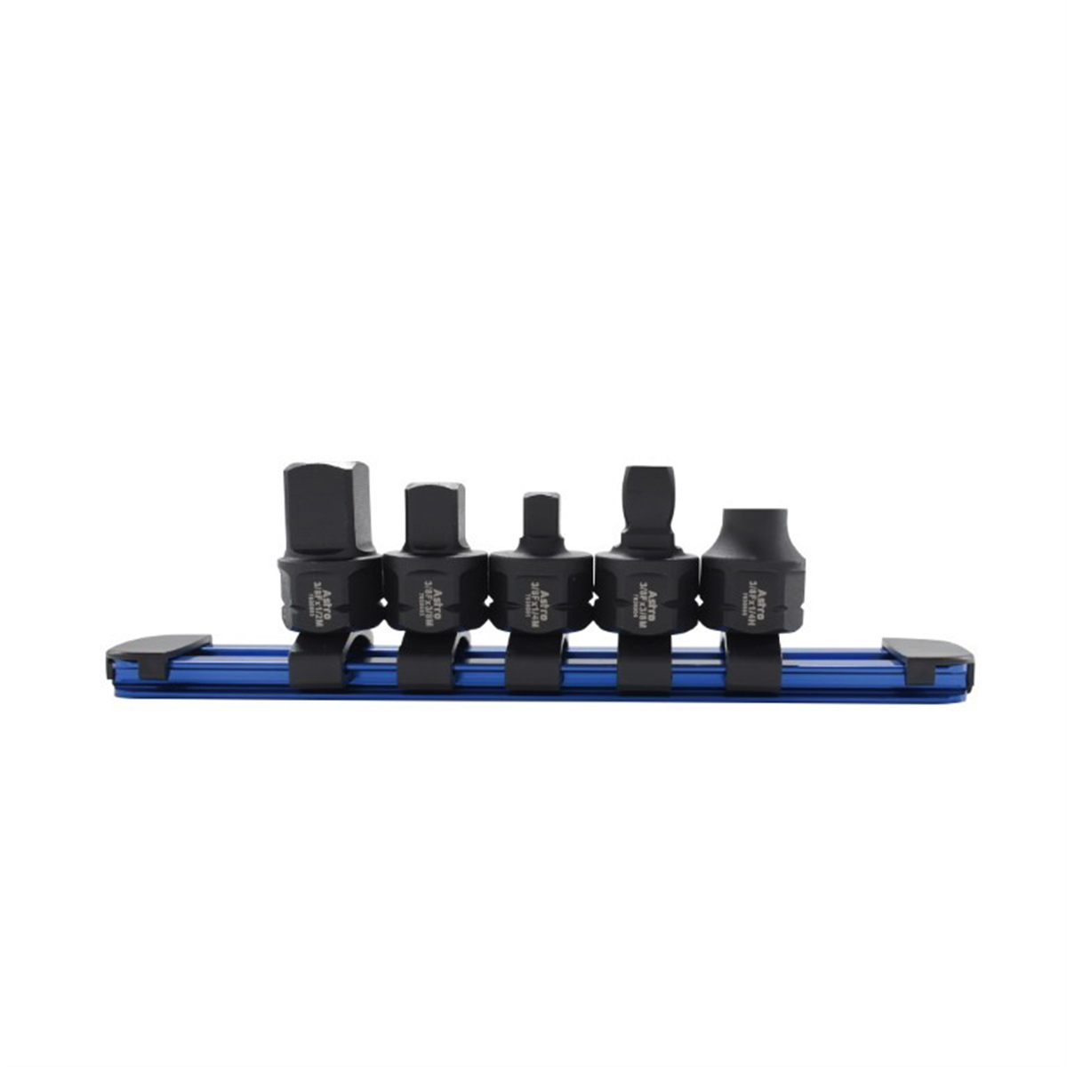 Astro Pneumatic AST78305 0.37 in. Nano Drive Size Adapter Set - 5 Piece