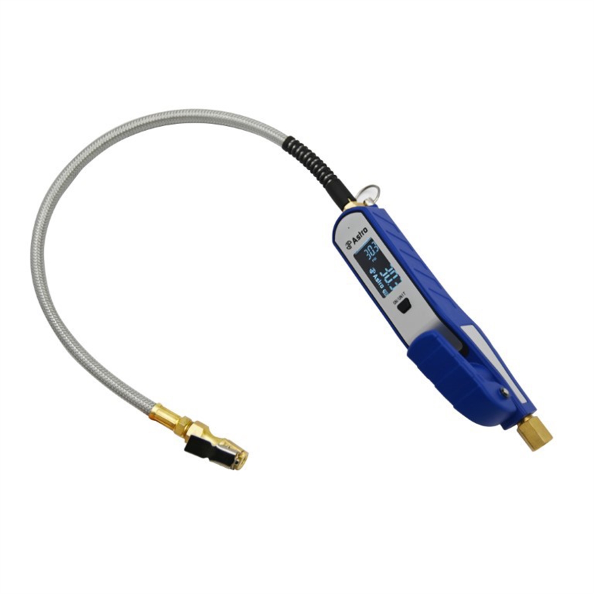 Picture of Astro Pneumatic AST3019B Professional Rechargeable Digital Tire Inflator - Aluminum Body & Stainless Hose
