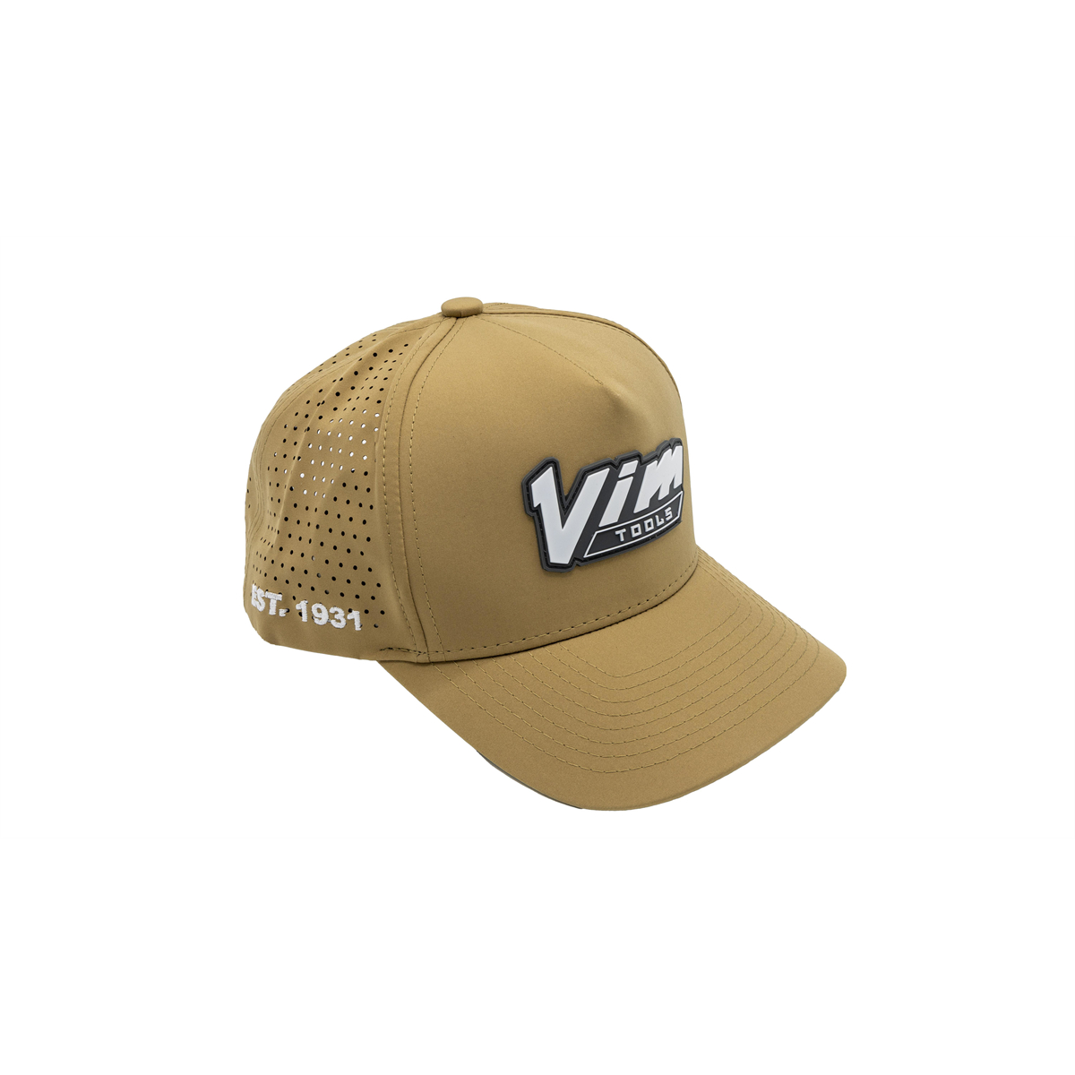 VIMPVC1931-TN PVC Vintage White Logo & 1931 Tan Hat