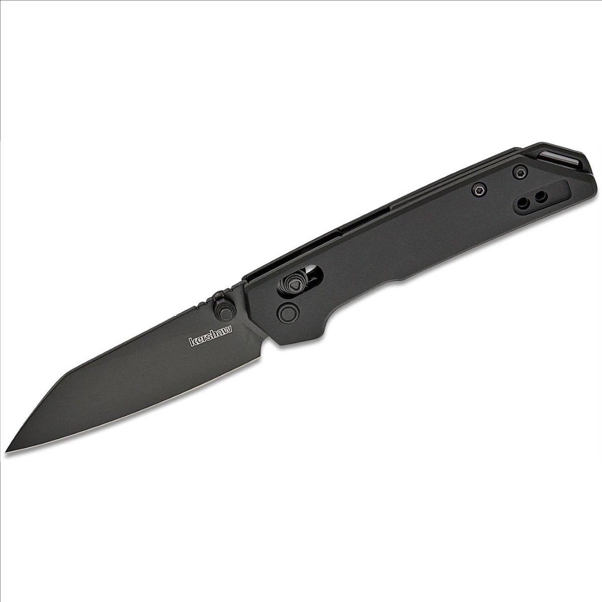 KER2051RBLK Mini Iridium Reverse Tanto Manual Dura Lock Reverse Tanto Blade EDC Folding Pocket Knife - Black