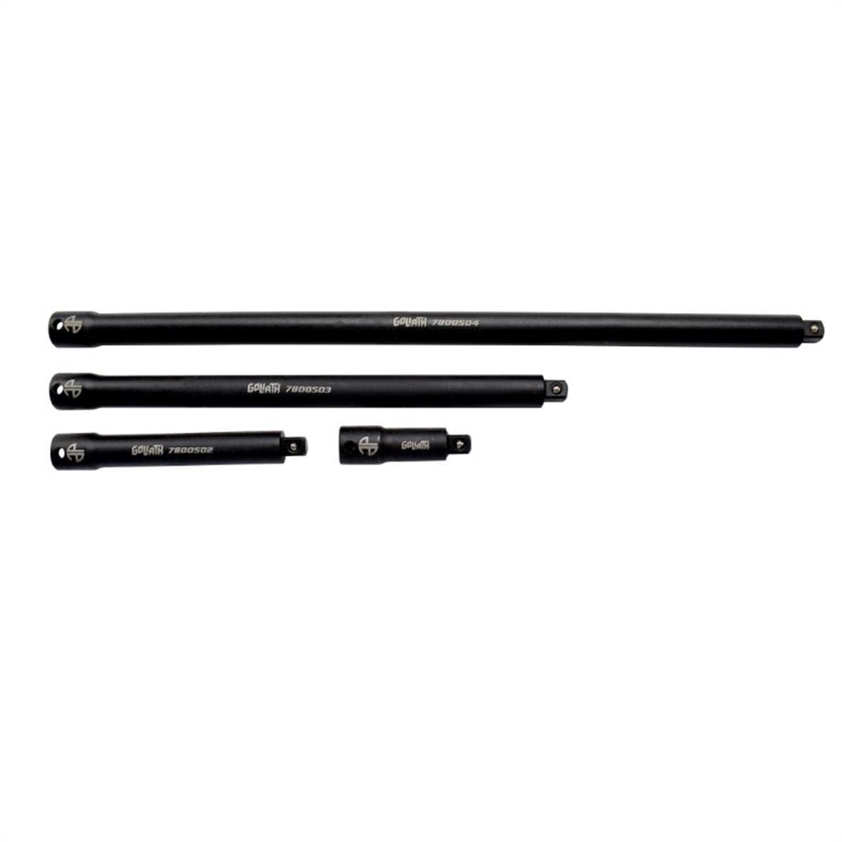 AST78005 Astro Pneumatic 0.375 in. Drive Goliath Torque-Saver Impact Extension Bar Set - 2.5-15 in. - 4 Piece