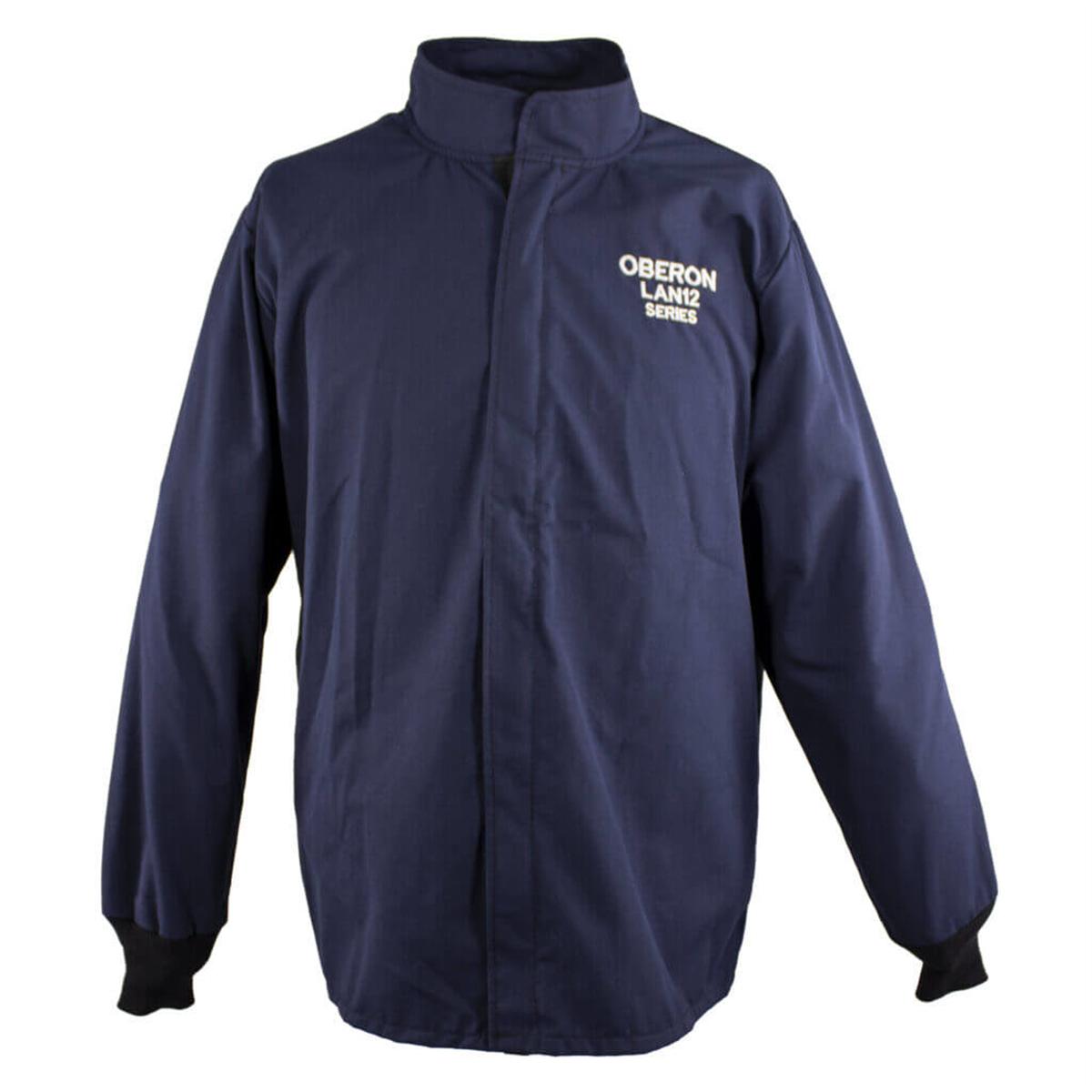 OBRLAN2ST-CT-ES-5XL Arc Flash Coat - 12 Cal LAN Series Deluxe with Escape Strap, Navy Blue - 5XL