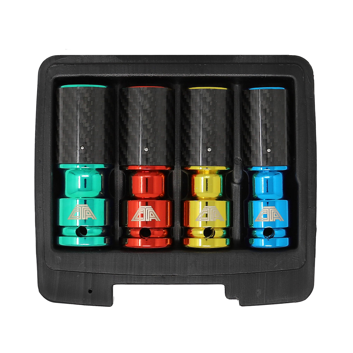 CTA4250 Metric Lug Socket Set with Carbon Fiber Sleeves - 4 Piece
