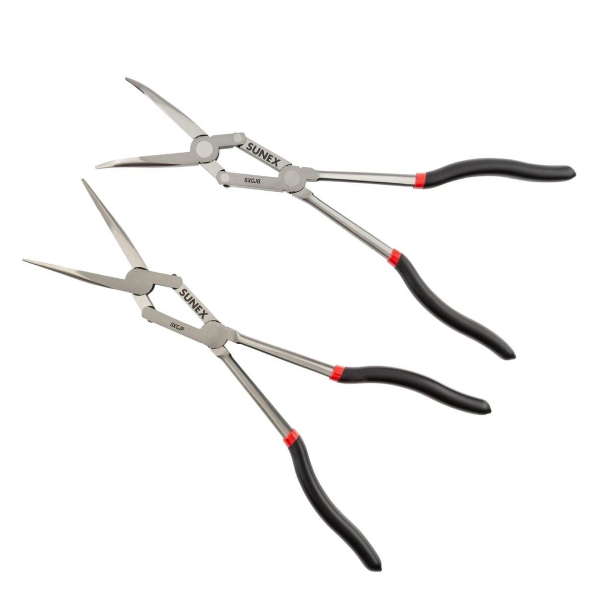Sunex SUNSXCJP Dual-Joint Plier Extended Reach Plier - Straight