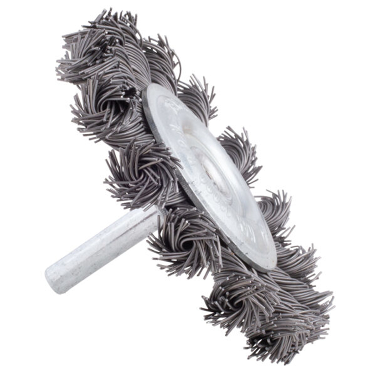 SRK13996 3 in. Mini Knotted Wire Wheel on 0.25 in. Mandrel