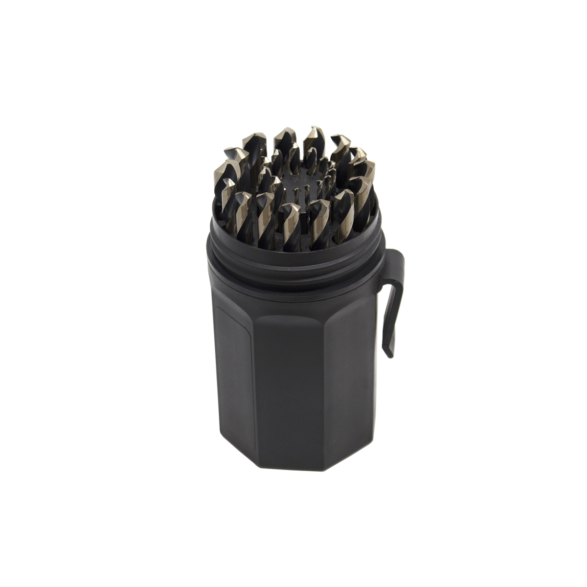 Picture of K Tool International KTI71240 Jobber Length 135 Degree Split Point Drill Bit Set - 29 Piece