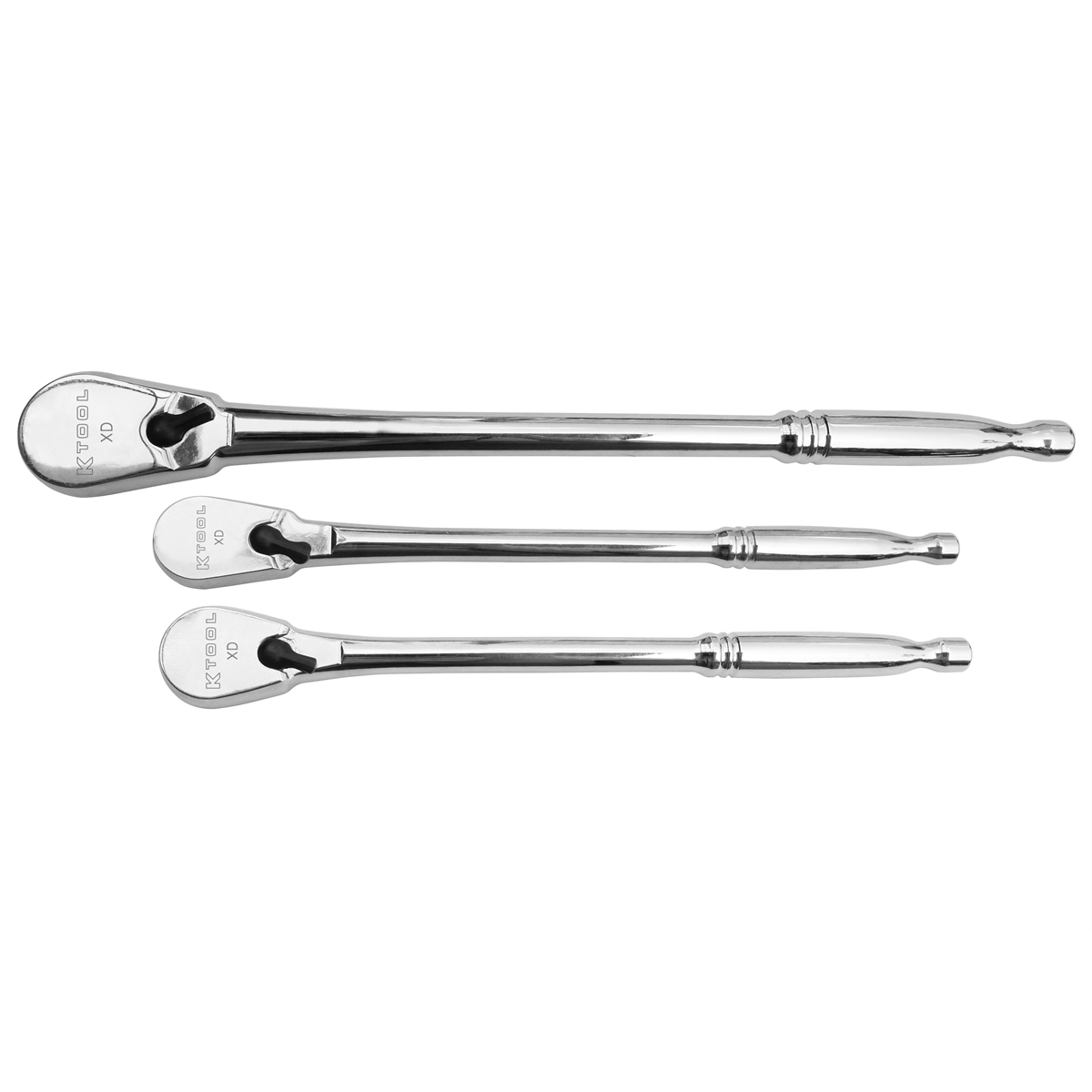 K Tool International KTIXD3PRSET 120 Tooth Ratchet Set - 3 Piece