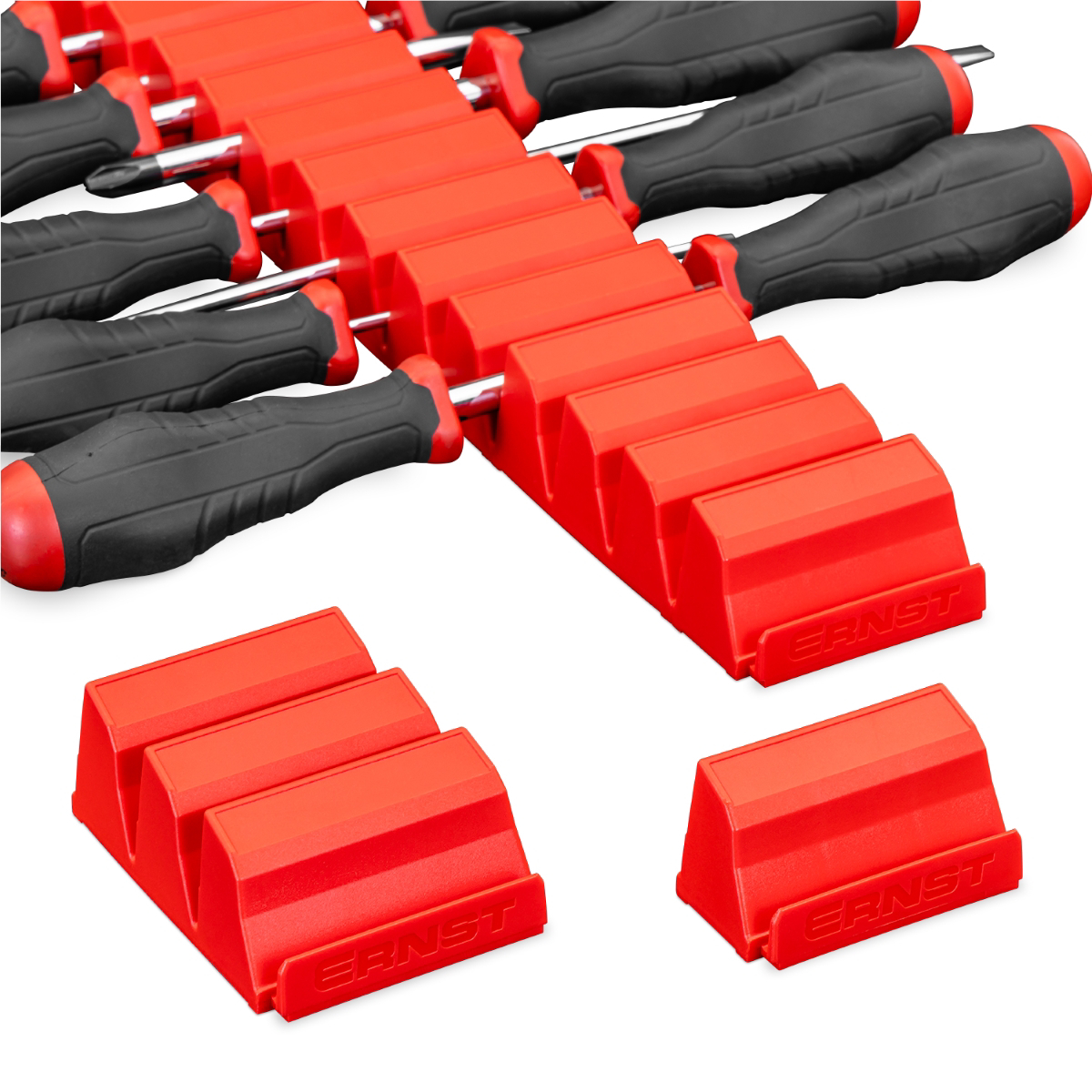 Picture of Ernst Manufacturing Store ERN5612 Anti-Slip Base Screwdriver Pro Tool Set&#44; Red - 26 Piece