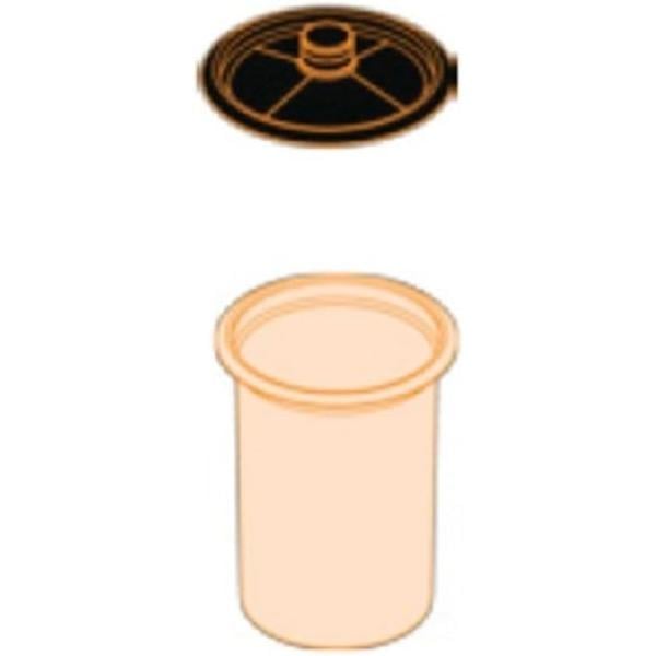 DEVDPV-24-000-K50 24 oz DeKups Cup - No Mesh Lid Kit - 50 Piece