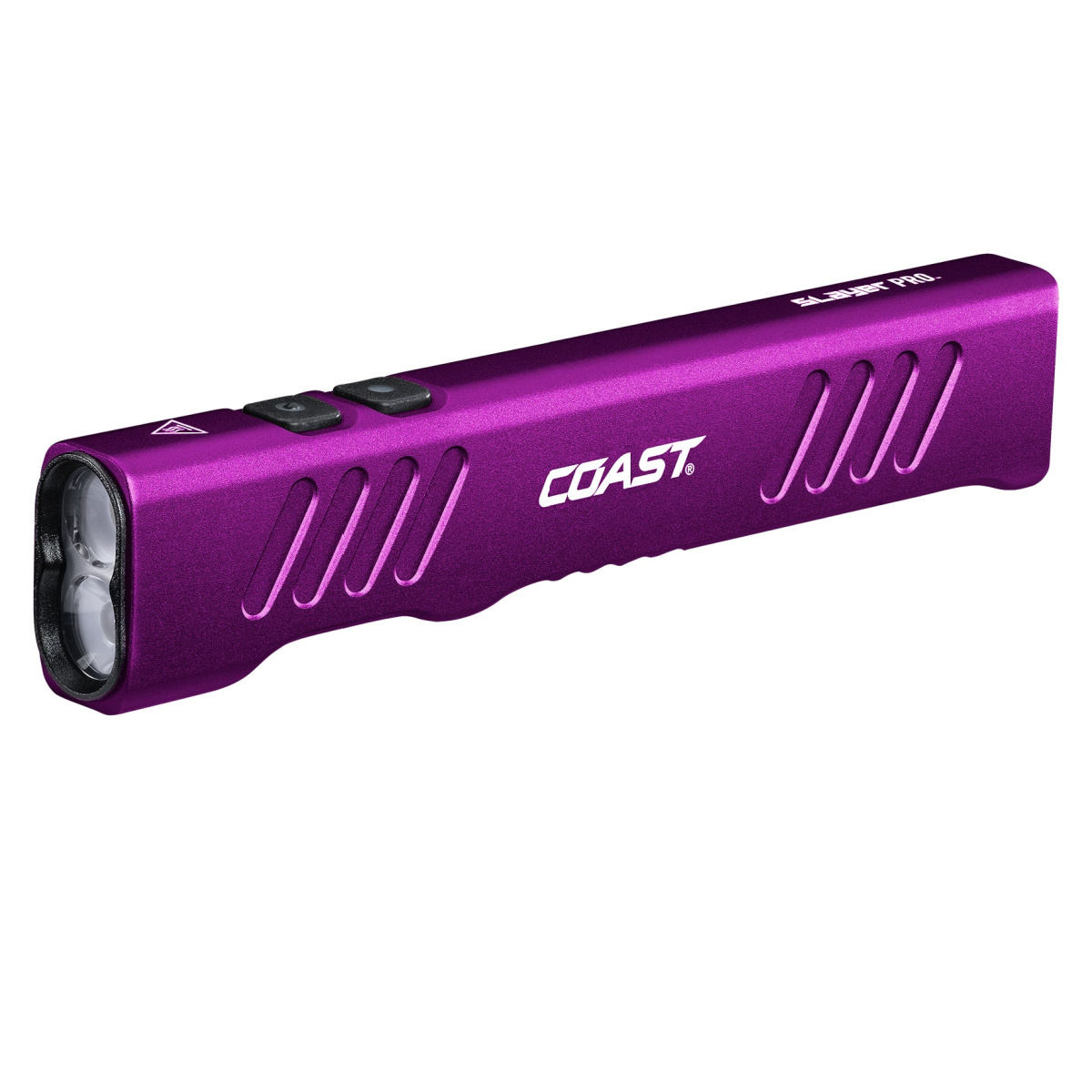 Coast Products COS31365 Slayer Pro 1150 Lumens Rechargeable Flashlight with Beamsaver Memory Mode, Purple