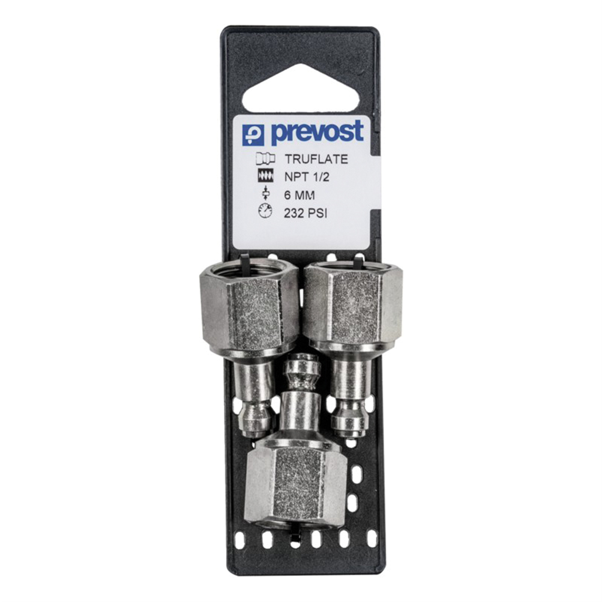 PRVURP066201P3 0.25 in. Automotive Interchange Parallel Plug On Plate, Tapered FNPT - Treated Steel