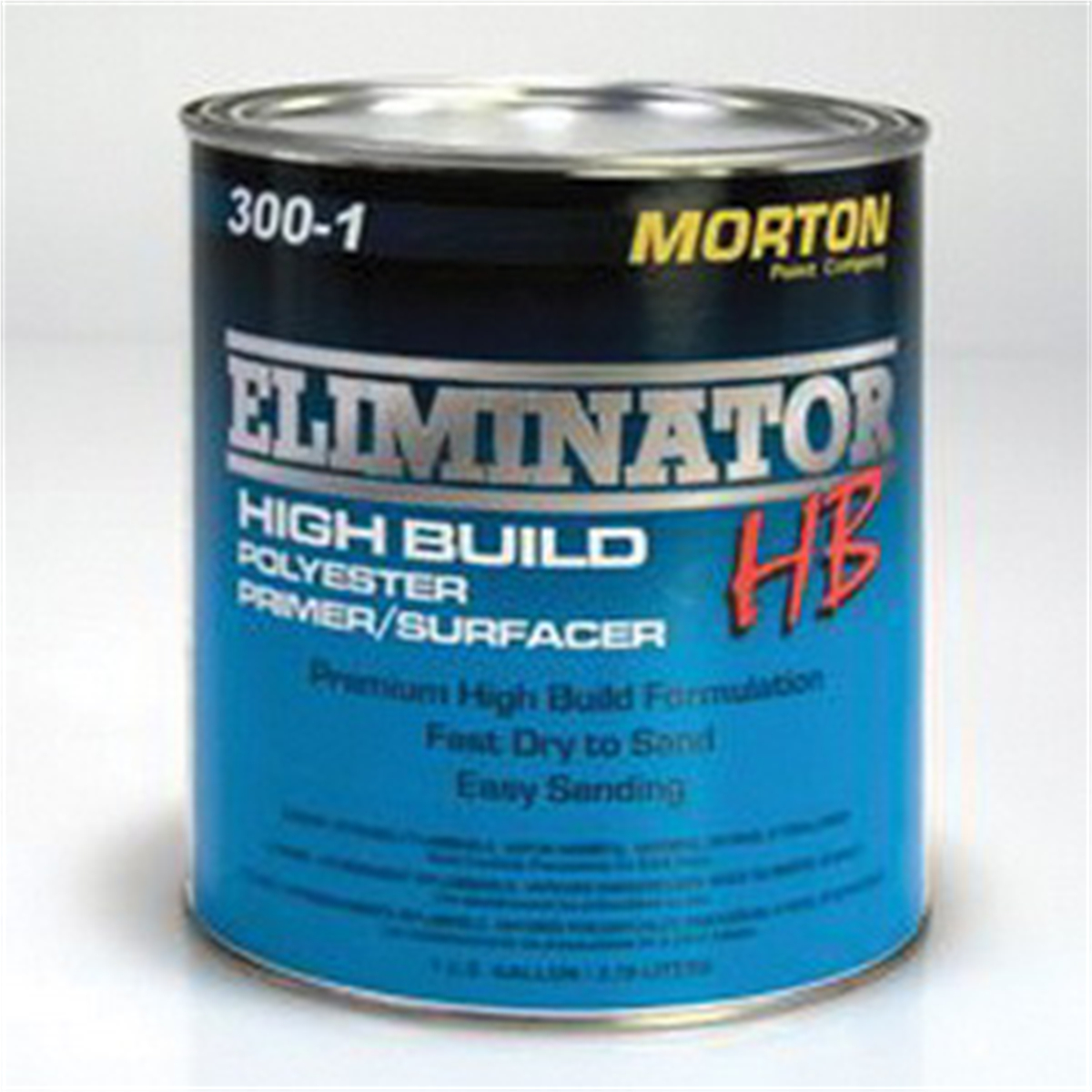 MTP300-4 1 qt. High Build Polyester Primer, Gray - 20 Minutes Curing