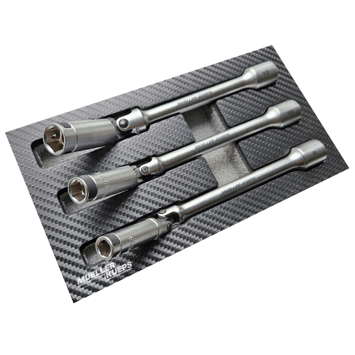 Mueller - Kueps MLK600270 0.375 in. Universal Joint Glow Plug Socket Kit