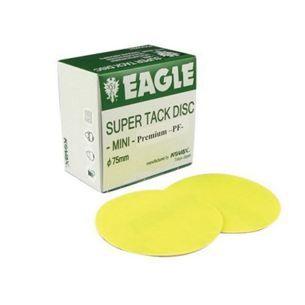EAG7300180 3 in. Kovax PF Super-Tack Attachment Premium Series High Performance Abrasive Disc - 180 Grit