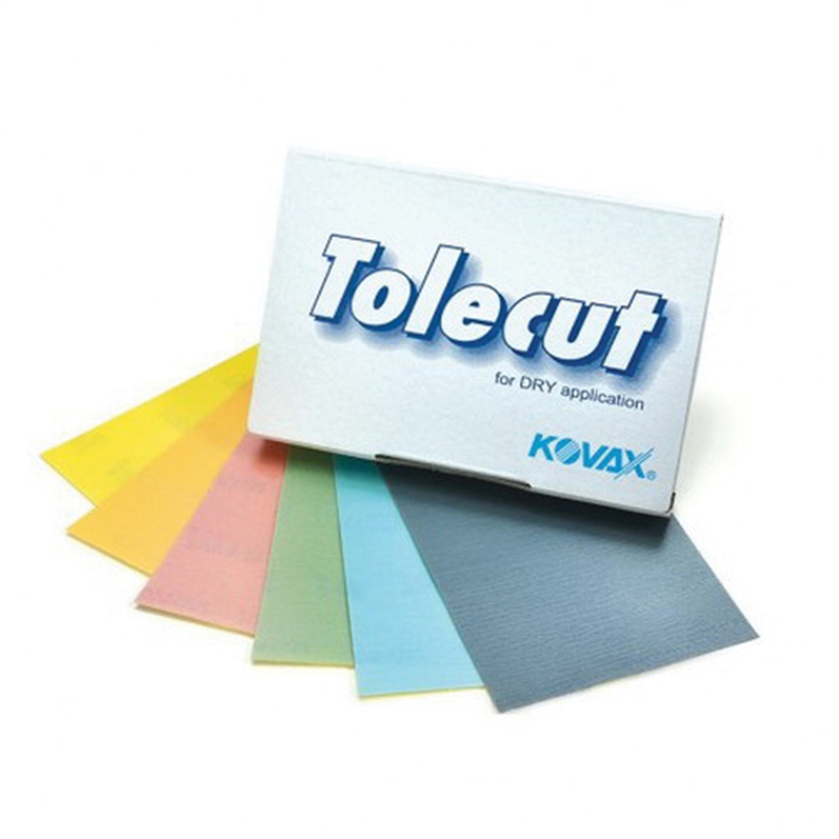 EAG1911512 70 x 114 mm Kovax Tole Cut Stick On Sanding Sheet - 2000 Grit - K-2000 Grade - Green