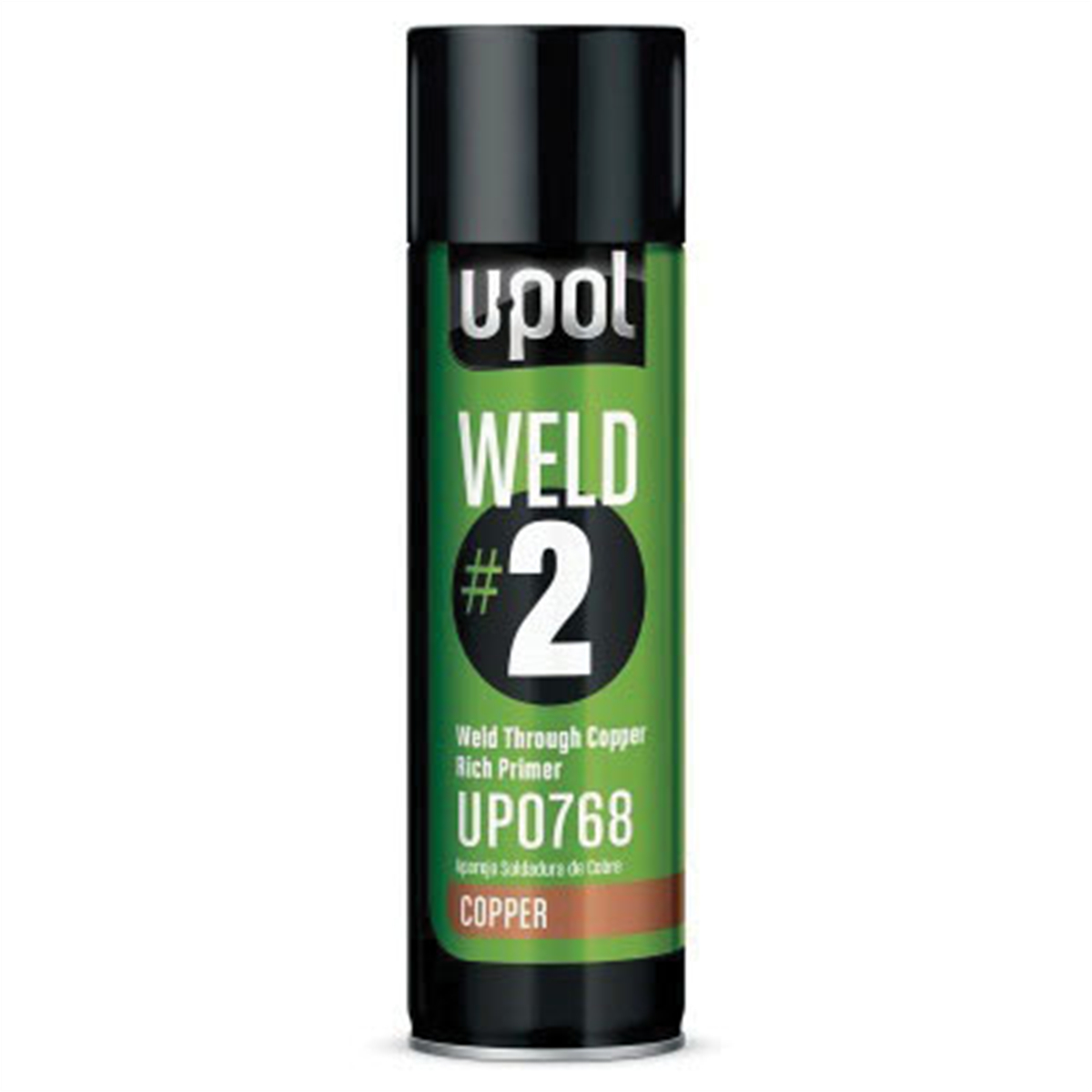 UPO0768 450 ml 53.8 Sq. ft. Coverage No.2 Weld-Through Primer, Copper - 10 To 20 Min Air Dry Curing