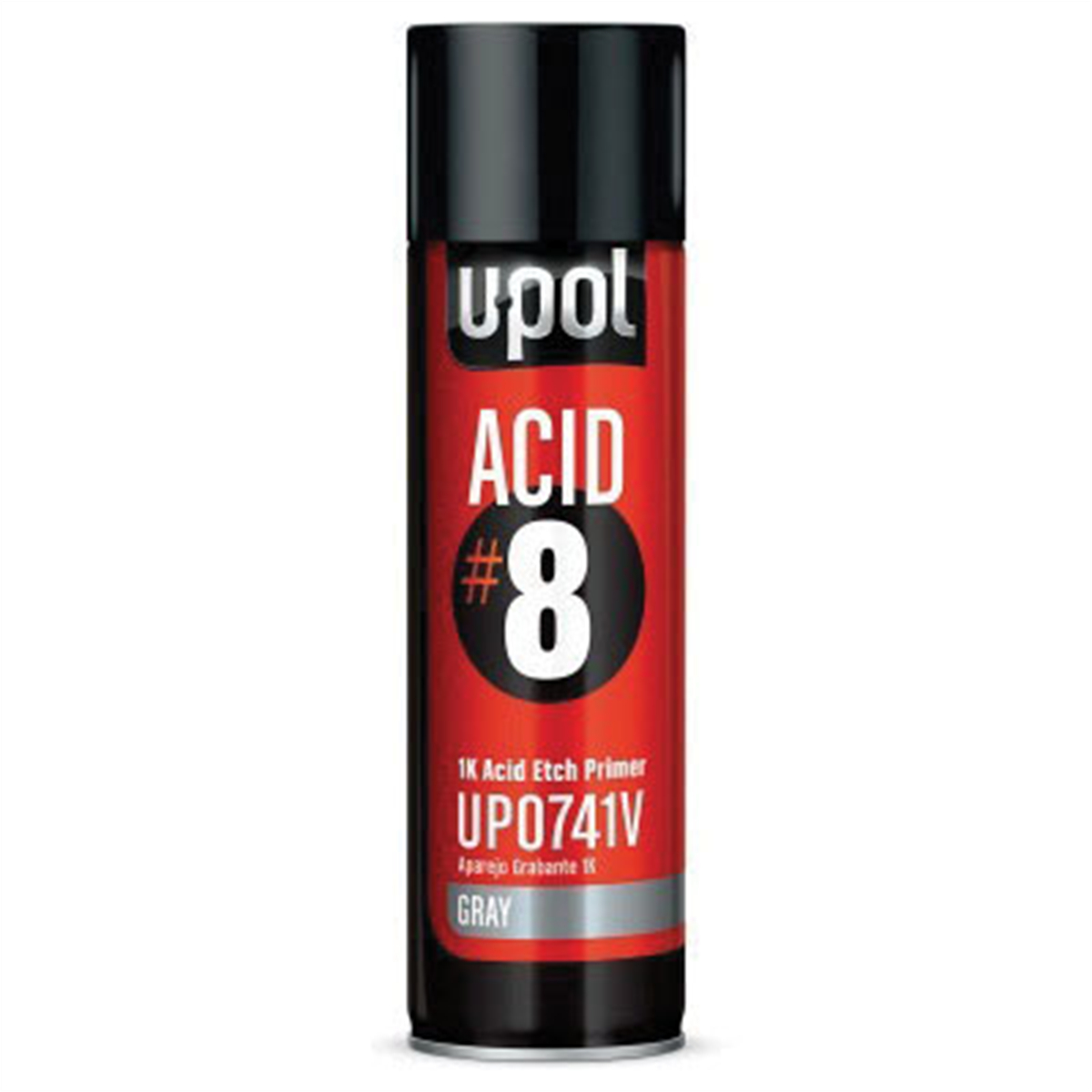 UPO0741V 450 ml No.8 Acid Etch Primer, Light Gray - 48.4 Sq. ft. Coverage