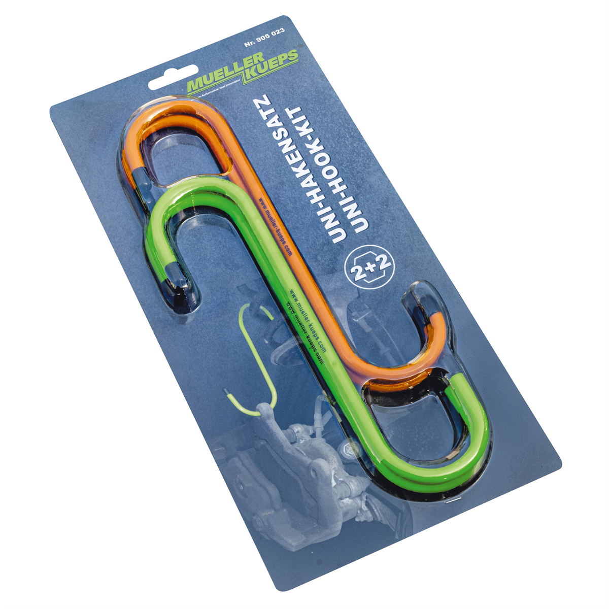 Mueller - Kueps MLK905023 Uni-Hook Kit - 4 Piece