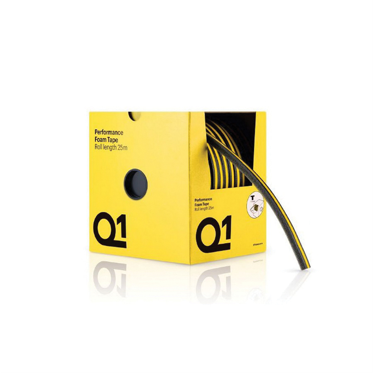 PSE02 25 m x 11 mm x 10 mm Performance Foam Masking Tape