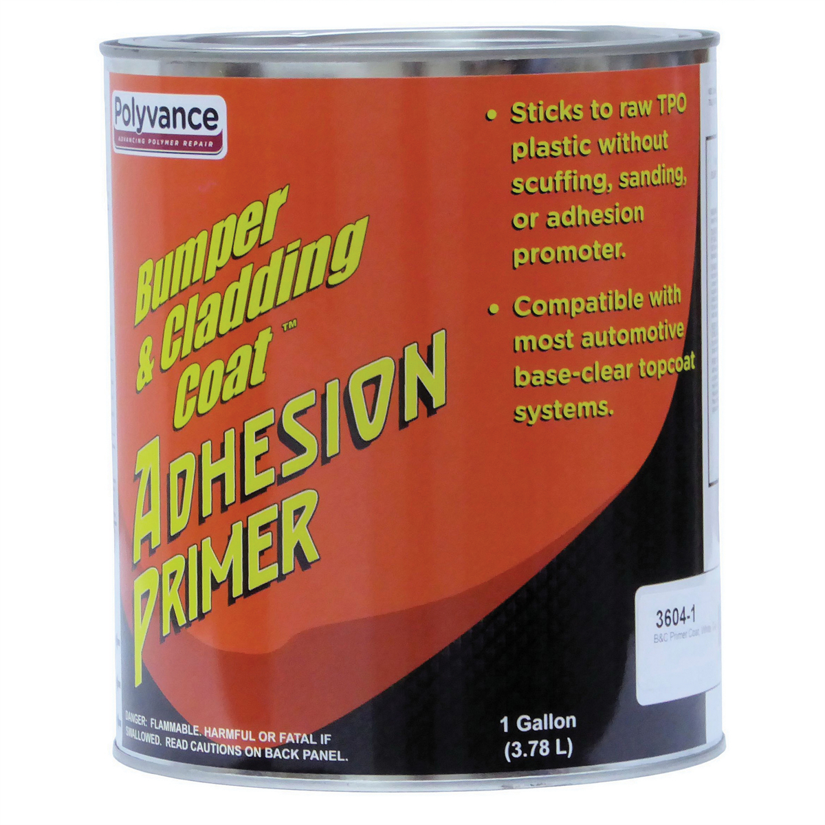 URE3604-1 1 gal Bumper & Cladding Coat Adhesion Primer - Medium Viscosity Pourable Liquid - White